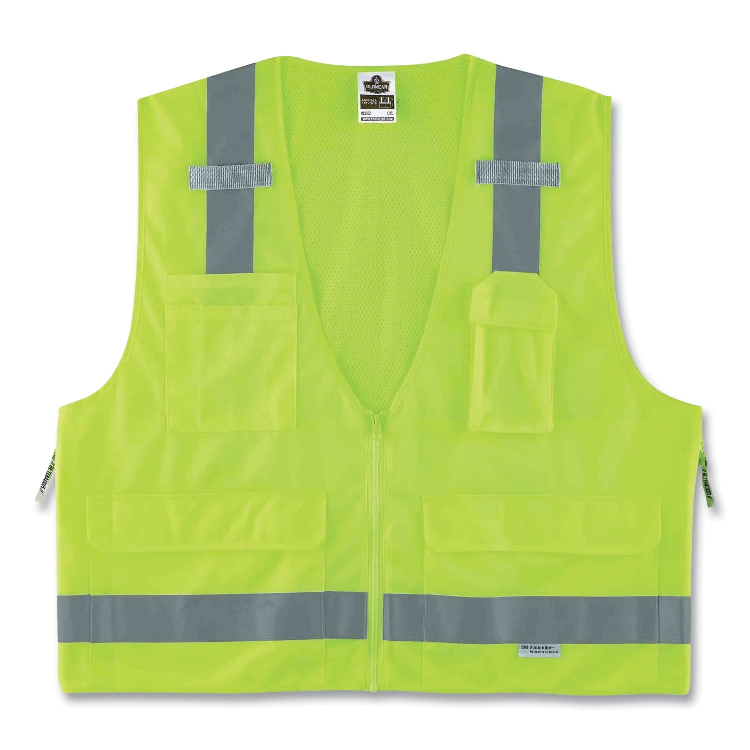 ergodyne-glowear-8250z-class-2-surveyors-zipper-vest-num-ego21429_1